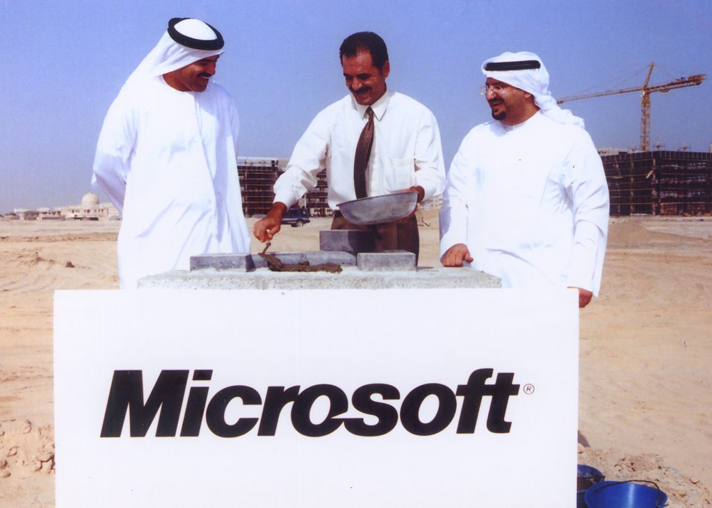 Mohammad Al Gergawi - Microsoft CEO - Dubai Internet City 