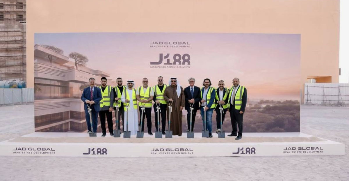 Jad Global Breaks Ground on AED 250 Million J188 Project in Dubai’s Al Jaddaf
